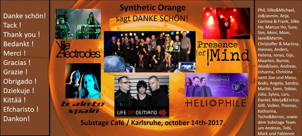 Synthetic Orange sagt : DANKE SCHÖN!